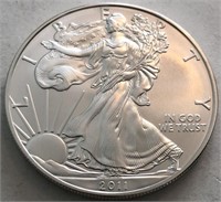 2011 UNC America Silver Eagle Dollar