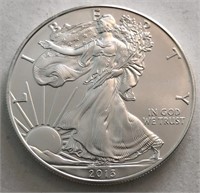 2013 UNC America Silver Eagle Dollar