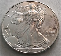 2014 UNC America Silver Eagle Dollar