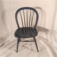 Wooden Spindle Back Doll Chair