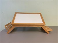 Wooden Folding Lap/Bath Tray