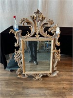ASIS- French Style Filigree Framed Mirror