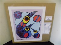 "Family of Bird" Norval Morriseau 472/960 Unframed