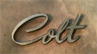 Vintage Dodge Colt Car Badge Emblem