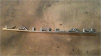 Vintage Ford Fairlane Car Badge Emblem (broken)