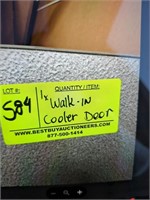 WALK IN COOLER DOOR