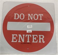 DO NOT ENTER SIGN 24x24IN