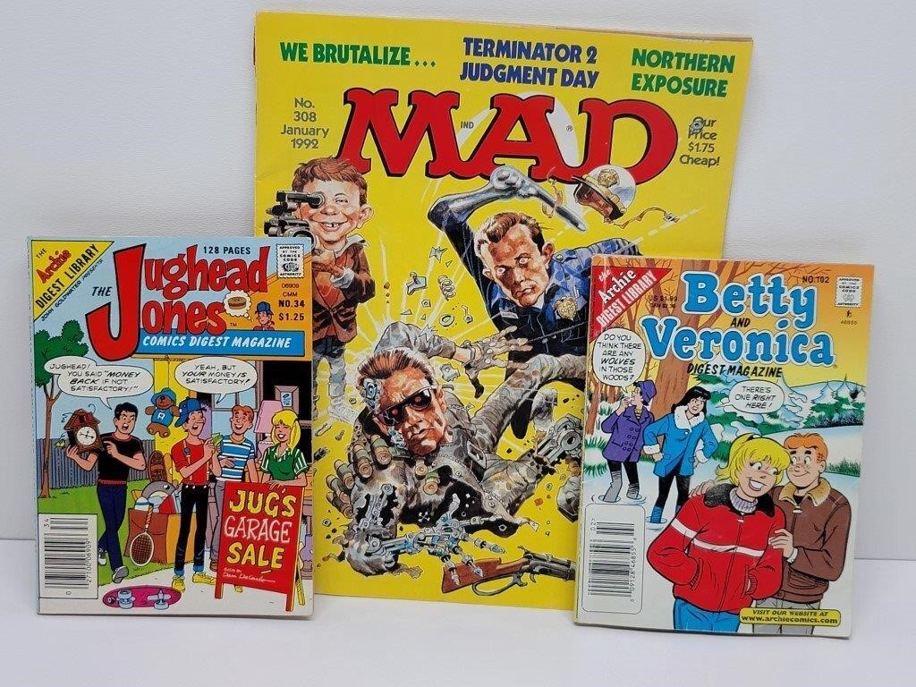Betty & Veronica, Jughead & MAD Comics / Magazines