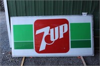 7Up plastic sign (38x72)