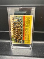 1956 Topps Football Pittsburgh Steelers Team Card