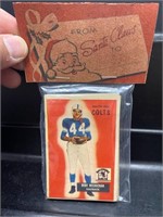 1955 Bowman Football Cards Christmas Pack