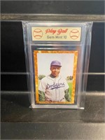 Jackie Robinson Gold Border Graded Gem Mint 10