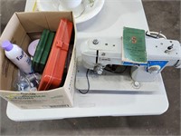 Brother Sewing Machine with parts and more