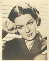 Rosalind Russell signed photo