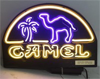 Camel neon cigarette advertisement 24X16"