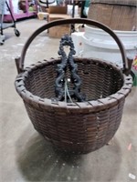 Basket with miscellaneous