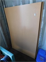 P729-  (9) Sheets Of Pegboard