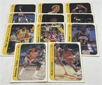 (D) 1986-87 Fleer Michael Jordan Rookie Sticker