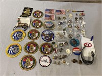 Political/ Military Pins & Patches