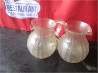 Bid x 2: Beverage Pitchers (9")