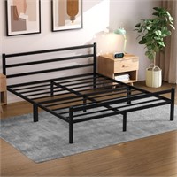 Mr IRONSTONE King Bed Frame with Headboard and
