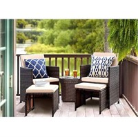 OUTDOOR 4PC PATIO SEATING SET