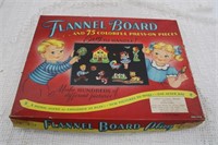 1958 FLANNEL BOARD BY SAALFIELD PUB. CO.