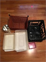 LOT of Assorted Storage Containers