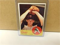 1963 Topps Jim Kaat #165 Baseball Card