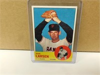 1963 Topps Don Larsen #163 Baseball Card