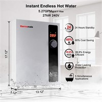 $470 Tankless Water Heater Electric 27kW