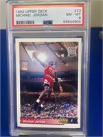 1992 Upper Deck Michael Jordan PSA 8