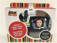 JOLLY JUMPER DRIVER'S BABY MIRROR 360 VIEW