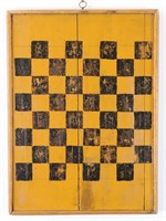 Black & Yellow Chess Board/Parcheesi