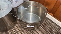 Kitchen Corner Stainless Steel Pot and Additional