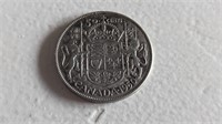 1950 Canada 50 Cent Silver Coin