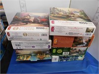 LOT 8 THOMAS KINKADE PUZZLES