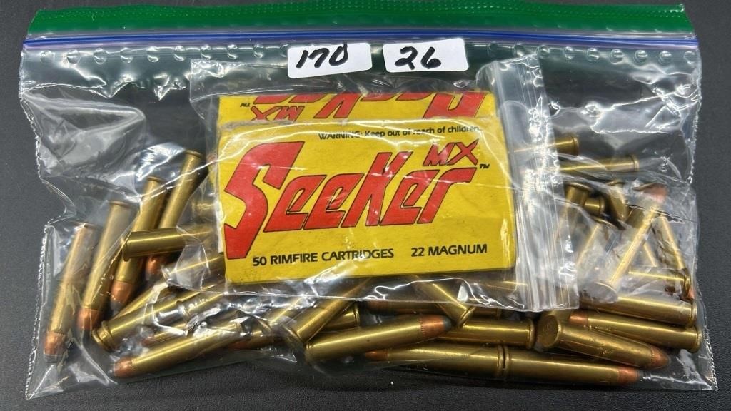 Seeker 22 Mag & 22 Long Ammo