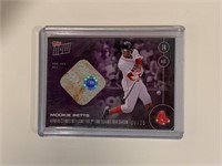 2016 Topps Now Red Sox Mookie Betts Game Used Base