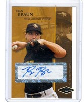 2005 Ryan Braun RC Justifiable Minors Preview Whit