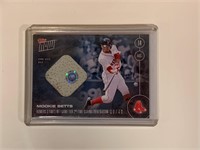 2016 Topps Now Red Sox Mookie Betts Game Used Base