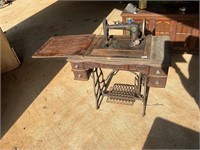 Vindex Special Treadle Base Sewing machine/cabinet