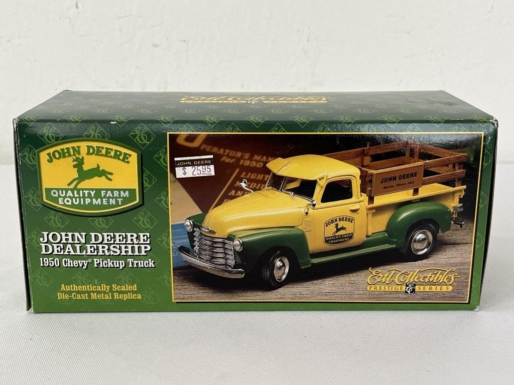 John Deere Dealership 1950 Chevy Truck NIB Ertl