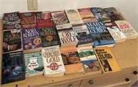 LOT OF PAPERBACKS NORA ROBERTS AND MORE