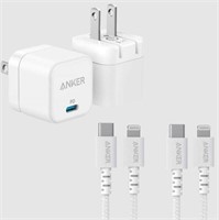 **SEE DECL** 6' Anker PowerPort III 20W Cube with