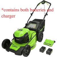 Greenworks Cordless Brushless Power Lawn Mower$471