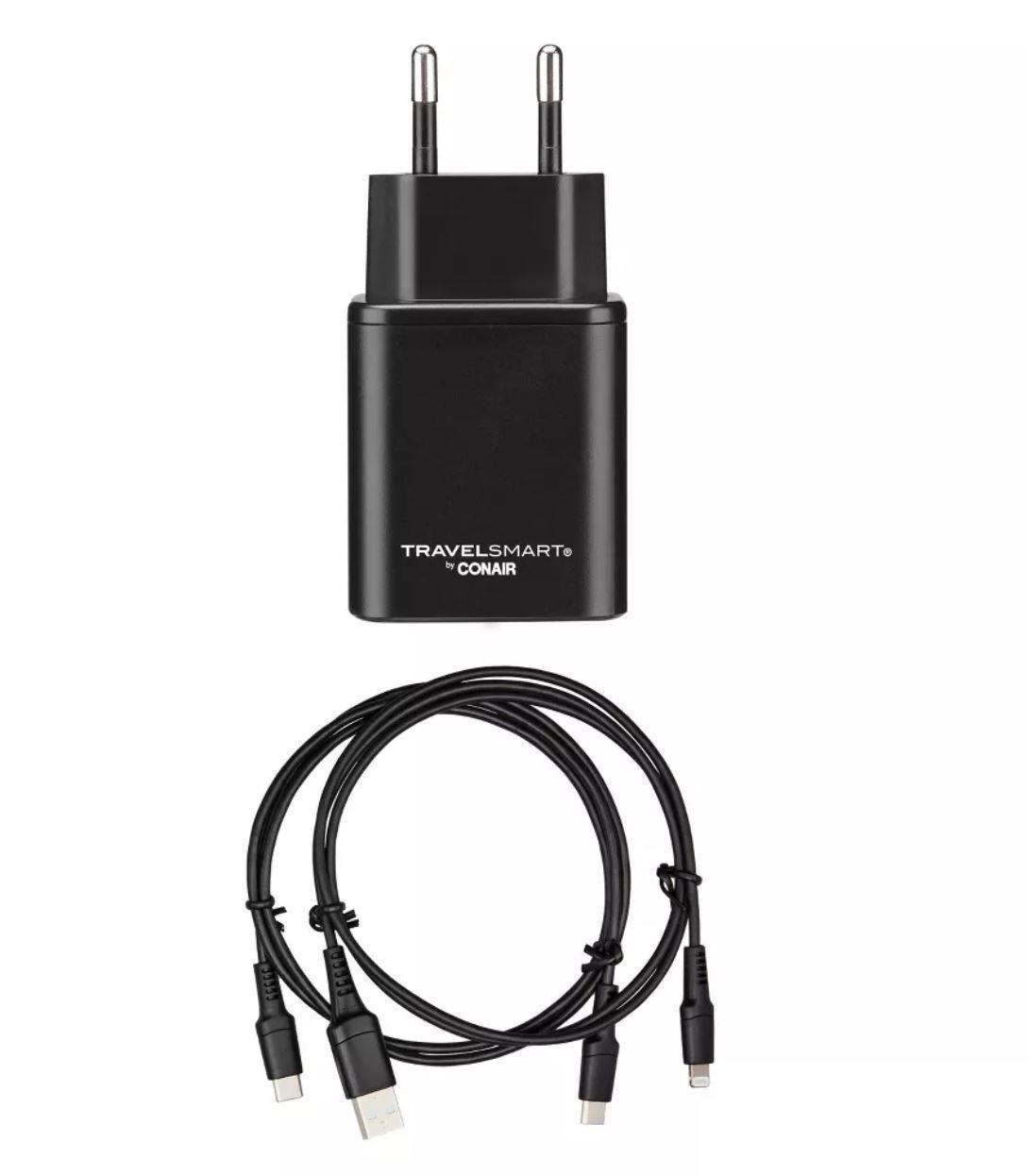 Travel Smart USB Quick Charge Adapter