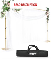 Emart Heavy Duty Backdrop Stand 8.5x10ft Gold