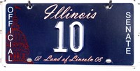 State Senate Plate 10, Illinois 07-08
