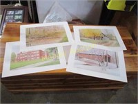 FARM PICTURES SIGNED FROM KEN BUCKLEW& NUMBERED